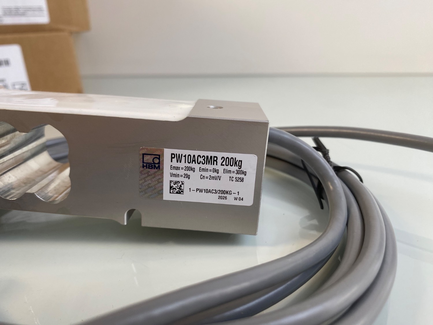 PW10AC3MR-HBM Loadcell - لودسل تک نقطه ای - HBM - تصویر 3