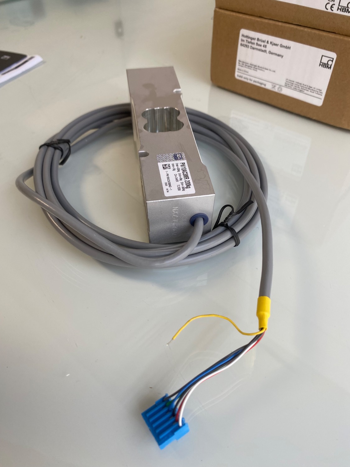 PW10AC3MR-HBM Loadcell - لودسل تک نقطه ای - HBM - تصویر 2