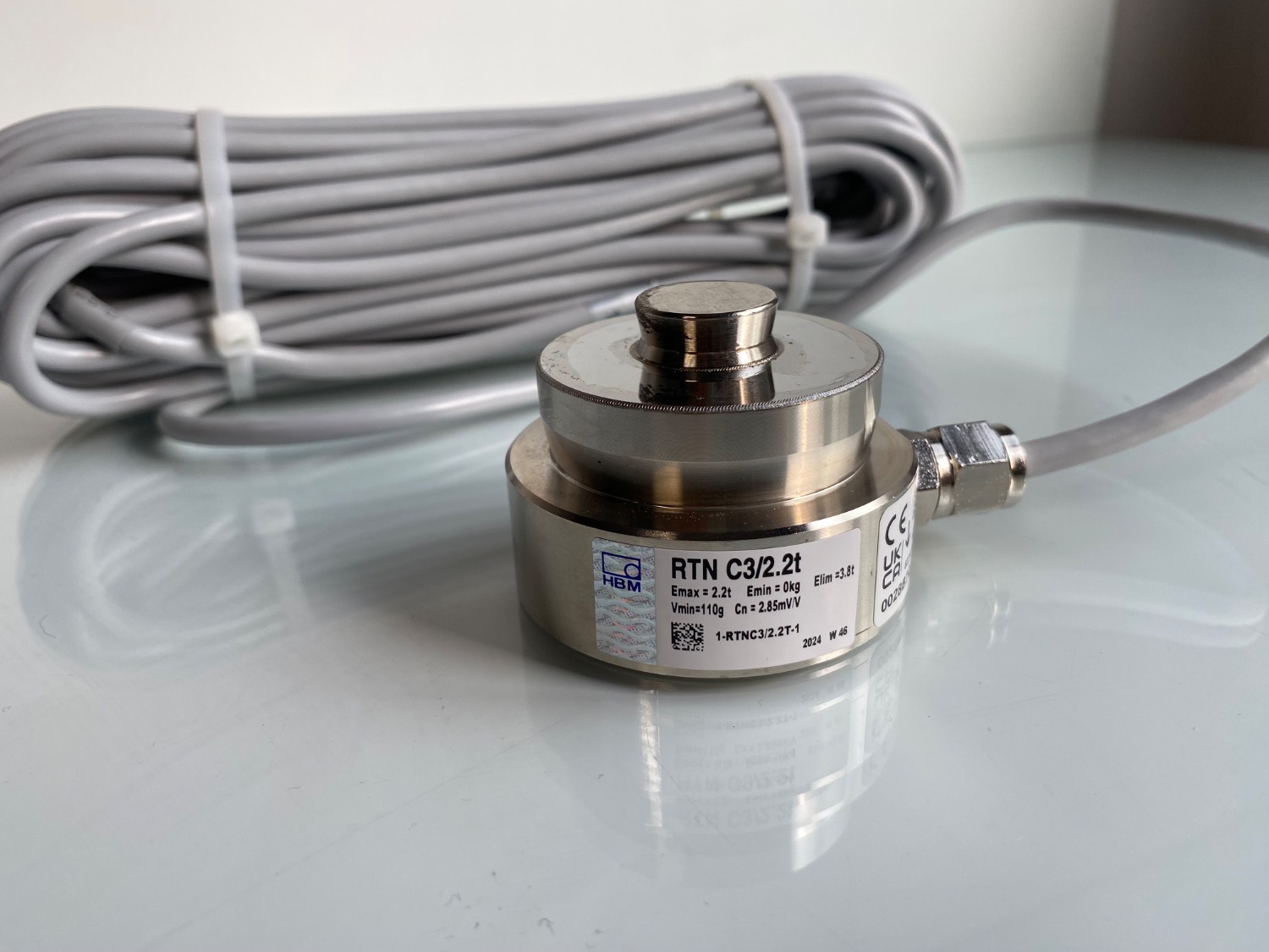 RTN-HBM Loadcell - لودسل فشاری - HBM - تصویر 3