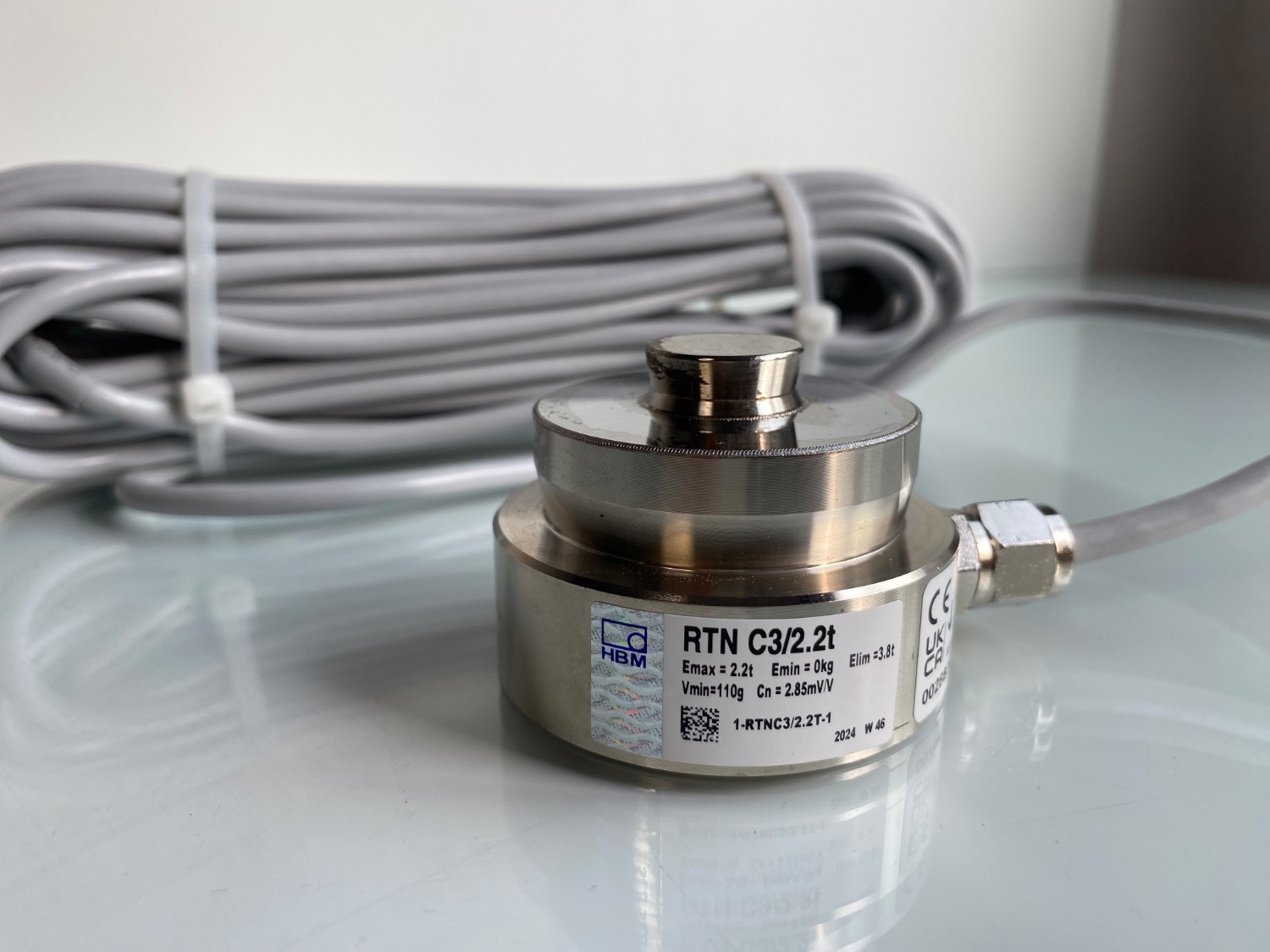RTN-HBM Loadcell - لودسل فشاری - HBM - تصویر 2