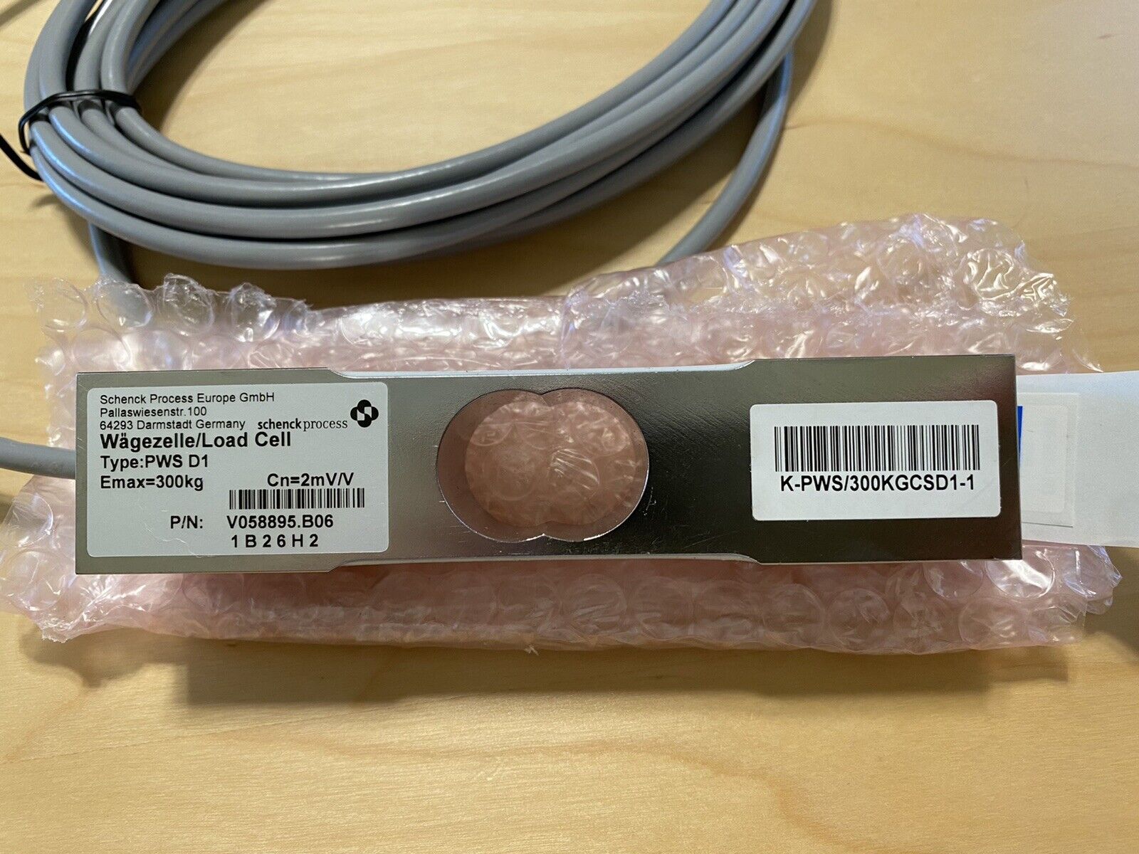 PWS - D1-Schenck Loadcell - لودسل نقطه ای Schenck - schenck process - تصویر 2