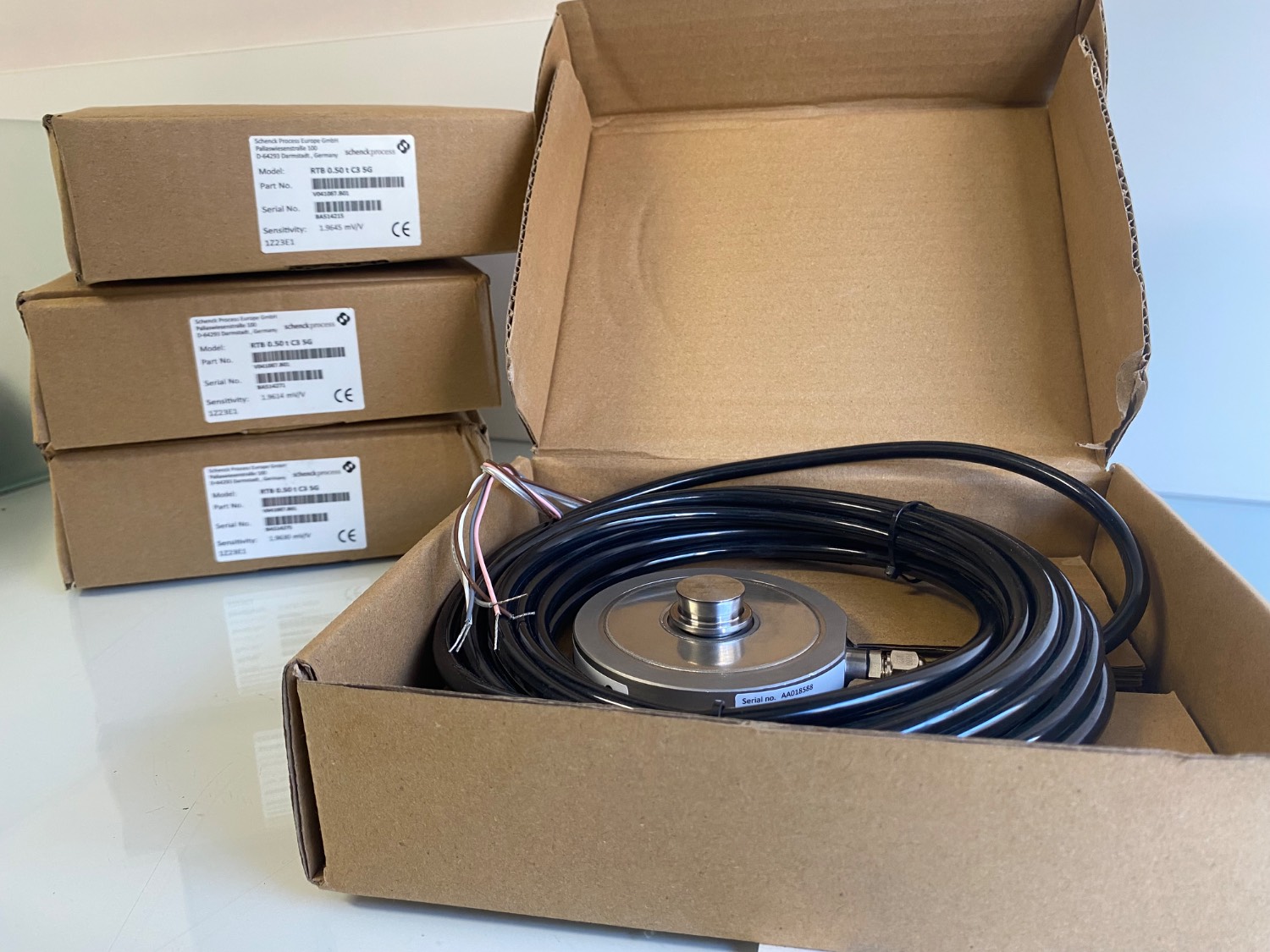 RTB-Schenck Loadcell - لودسل فشاری Schenck - schenck process - تصویر 6