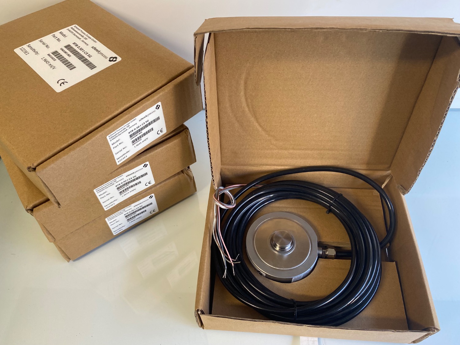RTB-Schenck Loadcell - لودسل فشاری Schenck - schenck process - تصویر 4