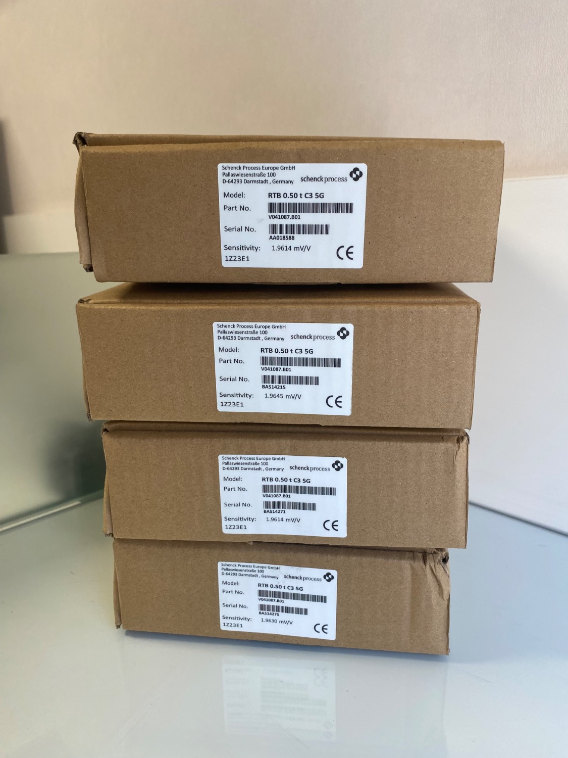 RTB-Schenck Loadcell - لودسل فشاری Schenck - schenck process - تصویر 2