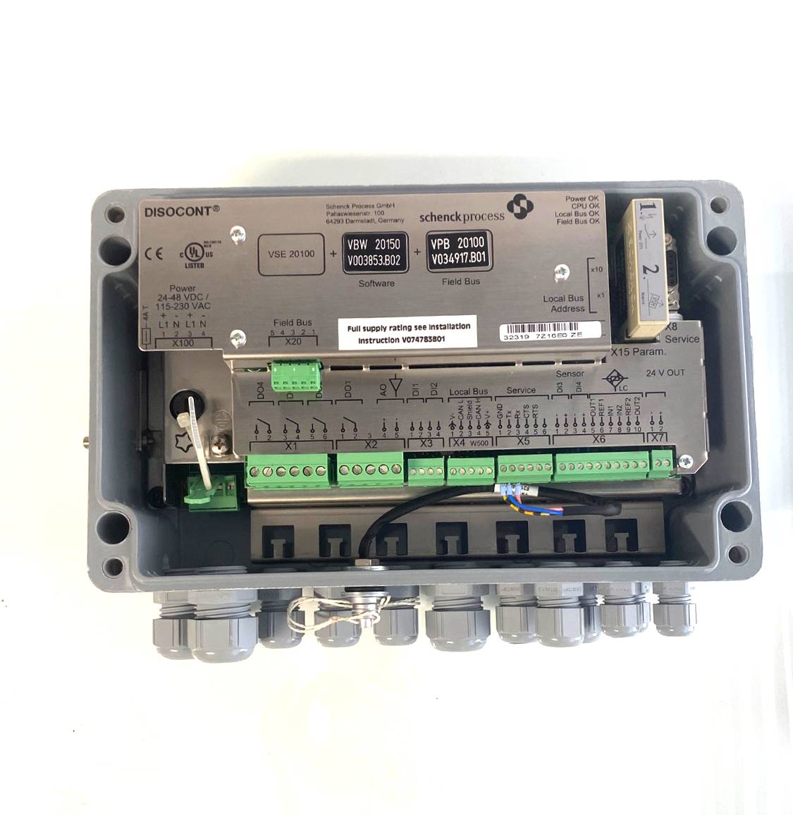 Disocont VSE 20100 | کنترلر Schenck
